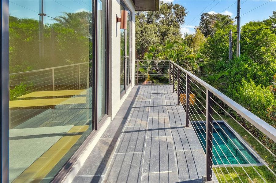 Exterior details and patio area of a home in , Dunedin (Image 31).