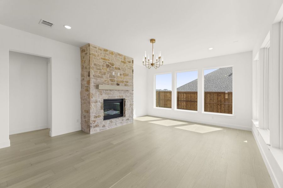 Spacious, unfurnished interior of a new home in Mustang Lakes, Celina (Image 56). Spacious, unfurnished interior of a new home in Mustang Lakes, Celina (Image 56).