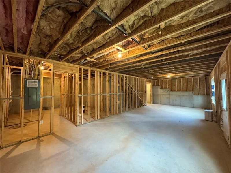 In-progress construction of a new home in , Dallas, GA (Image 56).