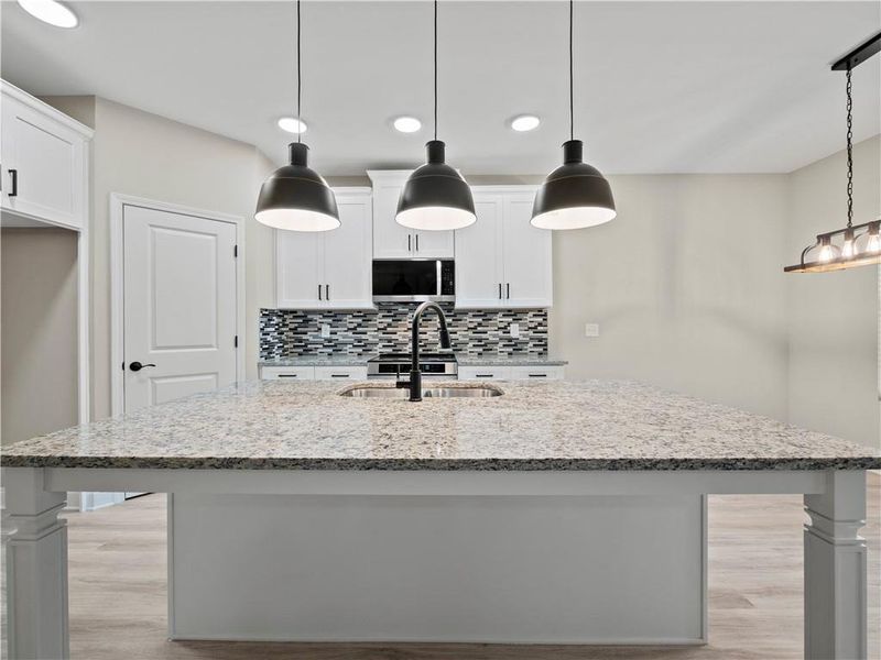 Furnished interior view inside a new home in , Dawsonville (Image 5).