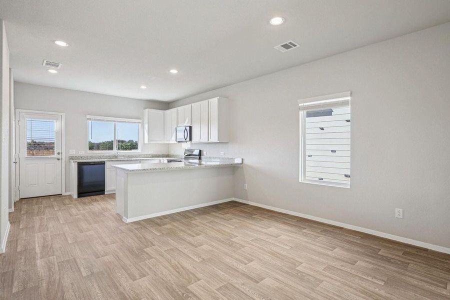 Open concept kitchen-representative photo Open concept kitchen-representative photo