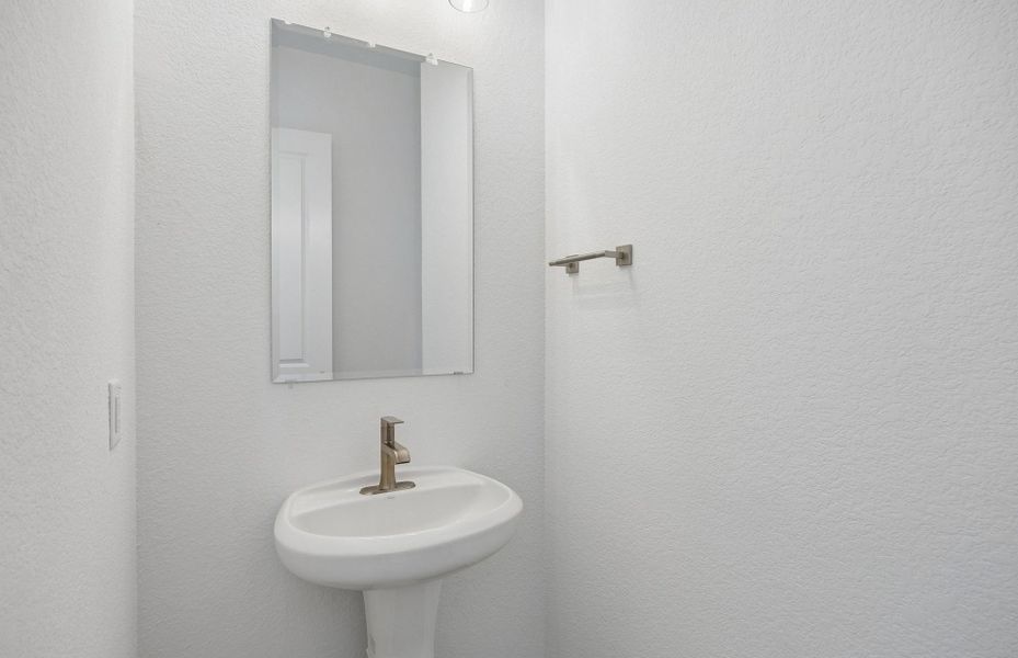 Close-up of interior finishes inside a home in Kuempel Farms, Pflugerville (Image 13).