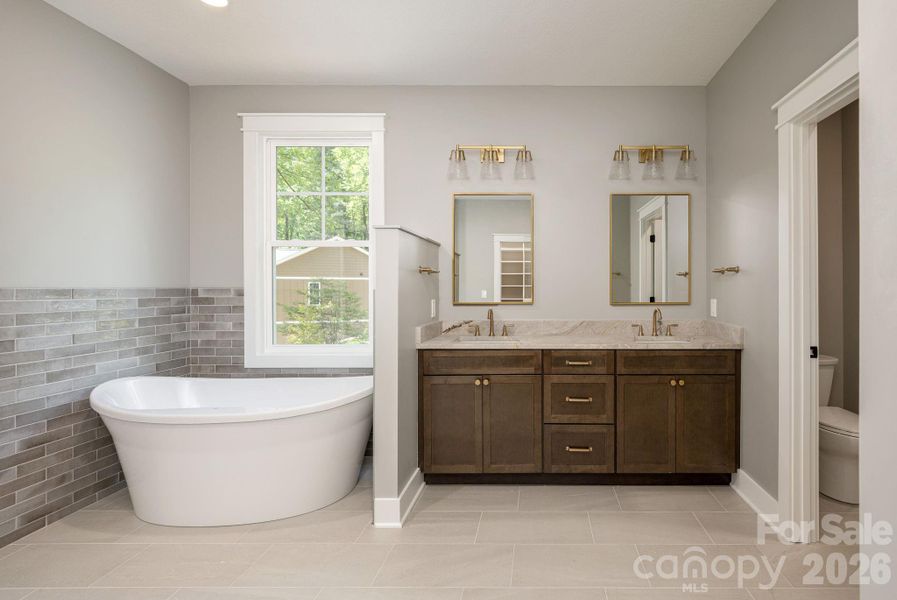 Furnished interior view inside a new home in , Flat Rock (Image 12).