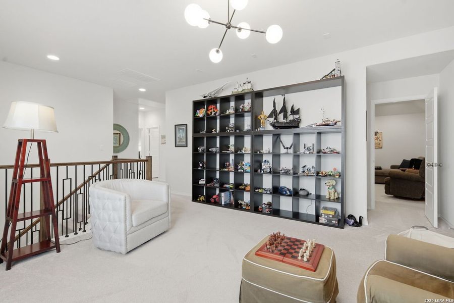 Furnished interior view inside a new home in Bison Ridge, San Antonio (Image 19).