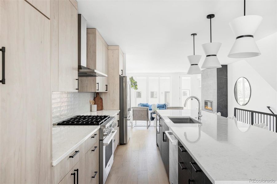 Furnished interior view inside a new home in , Denver (Image 23). Furnished interior view inside a new home in , Denver (Image 23).