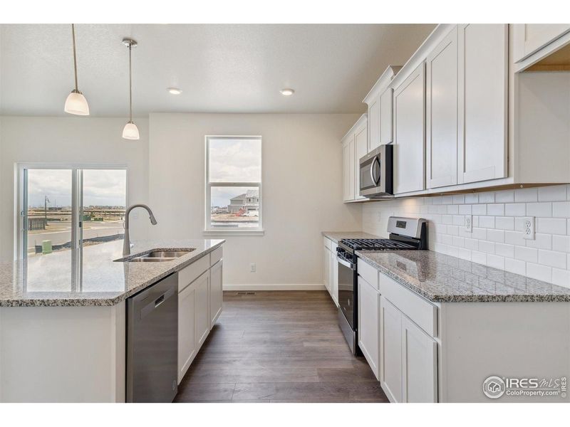 Furnished interior view inside a new home in Ridge at Johnstown, Johnstown (Image 10).