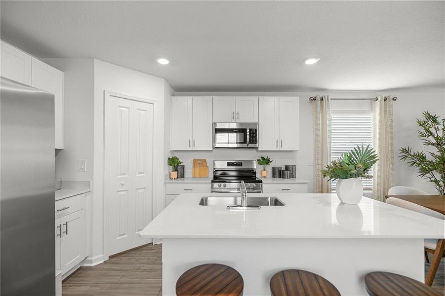 Furnished interior view inside a new home in Pioneer Ranch, Ocala (Image 14).