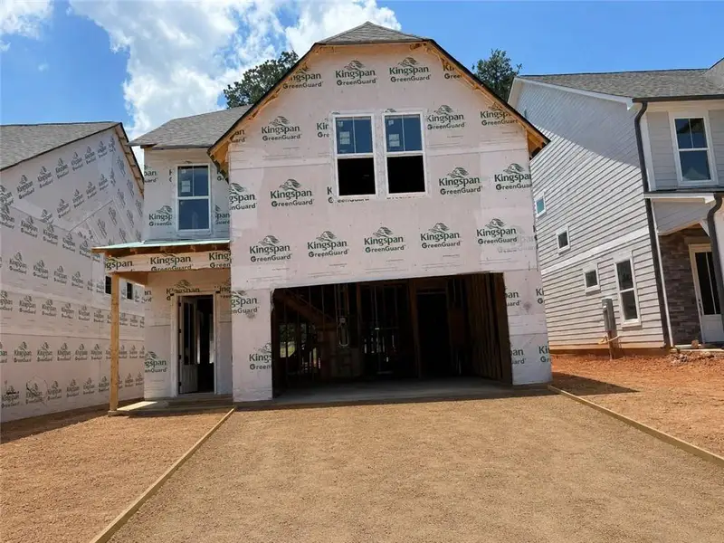 In-progress construction of a new home in , Canton, GA (Image 30). In-progress construction of a new home in , Canton, GA (Image 30).