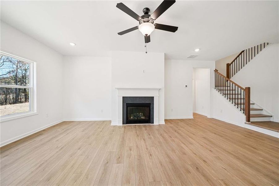 Spacious, unfurnished interior of a new home in The Estates at Casteel, Bethlehem (Image 28).