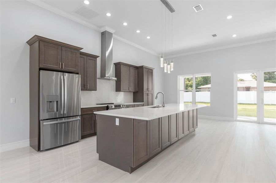 Furnished interior view inside a new home in , Palm Coast (Image 37).