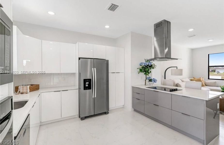 Furnished interior view inside a new home in , Labelle (Image 4).