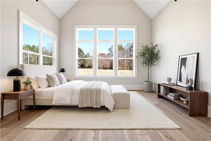 Furnished interior view inside a new home in , Woodstock (Image 12).