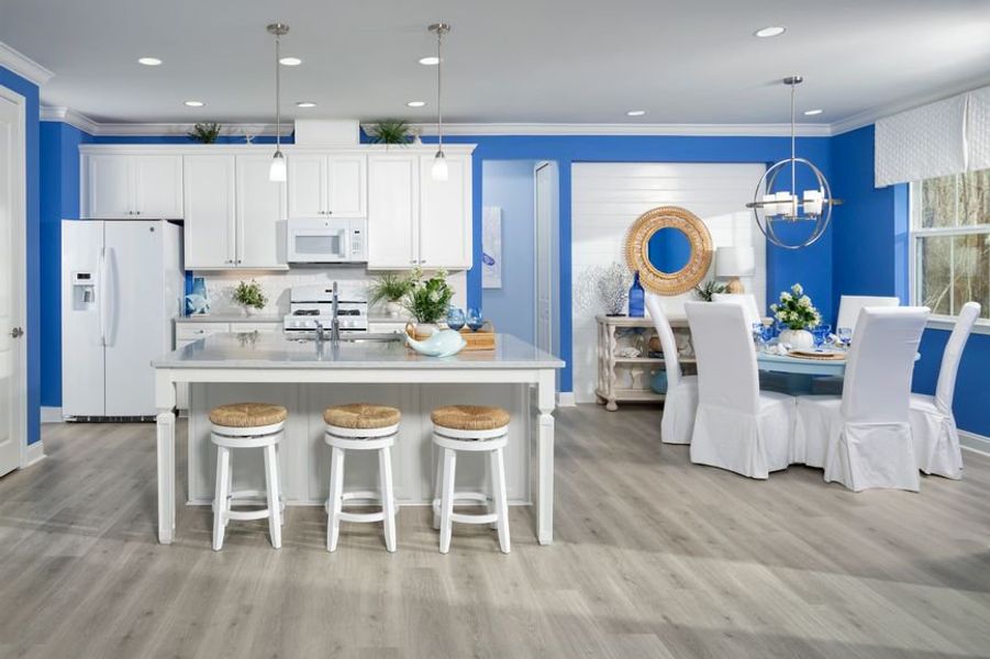 Representative furnished interior of a home built from the Dreamsicle by Minto Communities in Latitude Margaritaville Hilton Head, Hardeeville (Image 5).