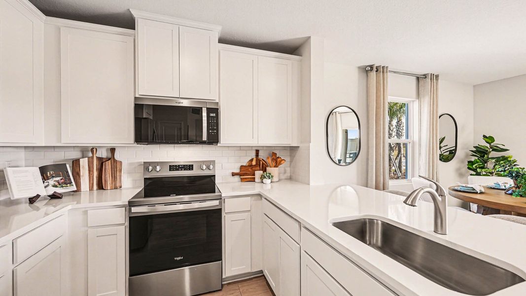 Representative furnished interior of a home built from the San Marco Exterior by D.R. Horton in Venetian Grove, Vero Beach (Image 8).