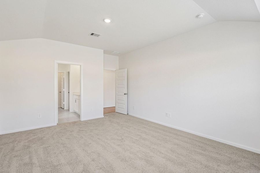 Photo is not of the actual home, but is an inspirational photo of builder’s model home and may depict options, furnishings, and/or decorator features that are not included