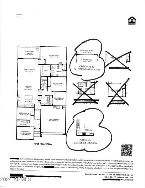 Blackstone Floor plan