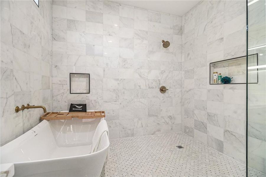 Furnished interior view inside a new home in , Atlanta (Image 15).