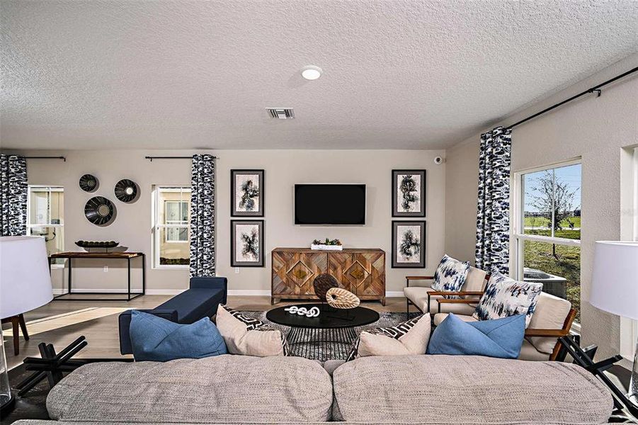 Furnished interior view inside a new home in Villa Mar, Winter Haven (Image 12).