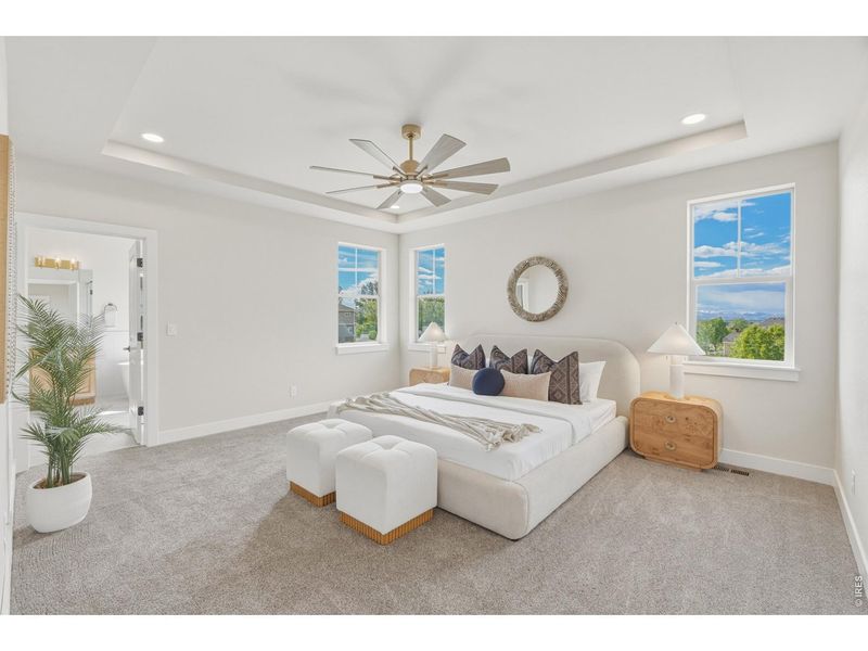 Furnished interior view inside a new home in , Windsor (Image 19).