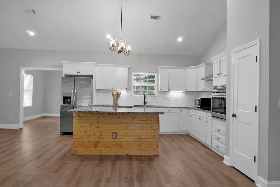 Furnished interior view inside a new home in , Walterboro (Image 14). Furnished interior view inside a new home in , Walterboro (Image 14).