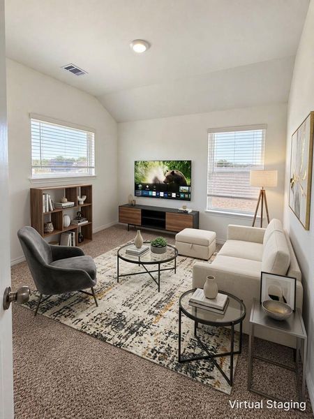 Furnished interior view inside a new home in , Dayton (Image 8).