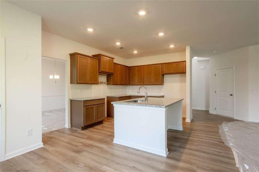 Furnished interior view inside a new home in Creekside Landing, Dallas (Image 4). Furnished interior view inside a new home in Creekside Landing, Dallas (Image 4).