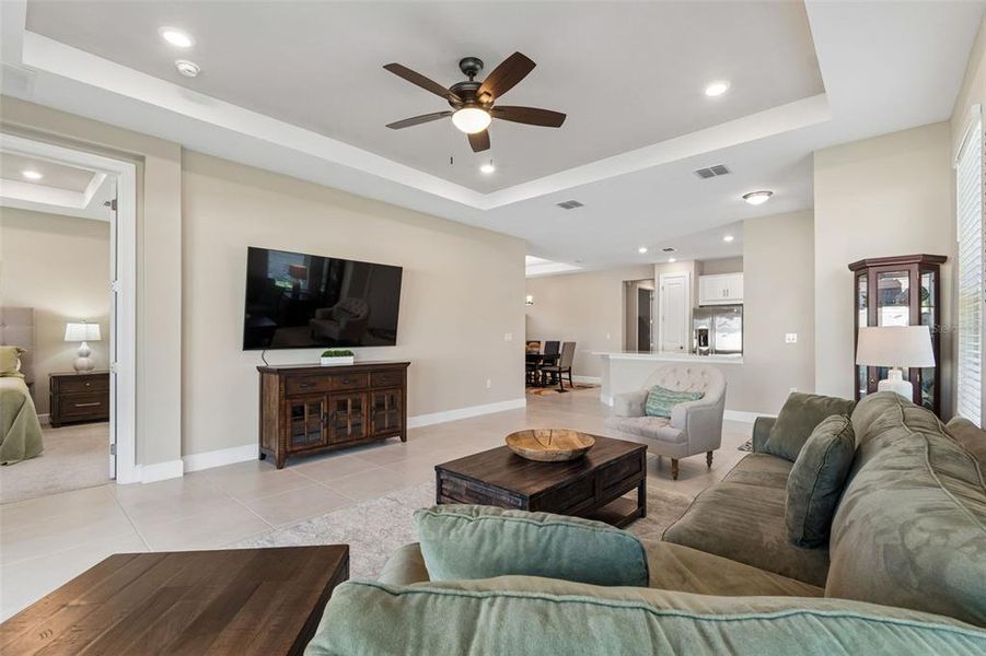 Furnished interior view inside a new home in , Wesley Chapel (Image 20).