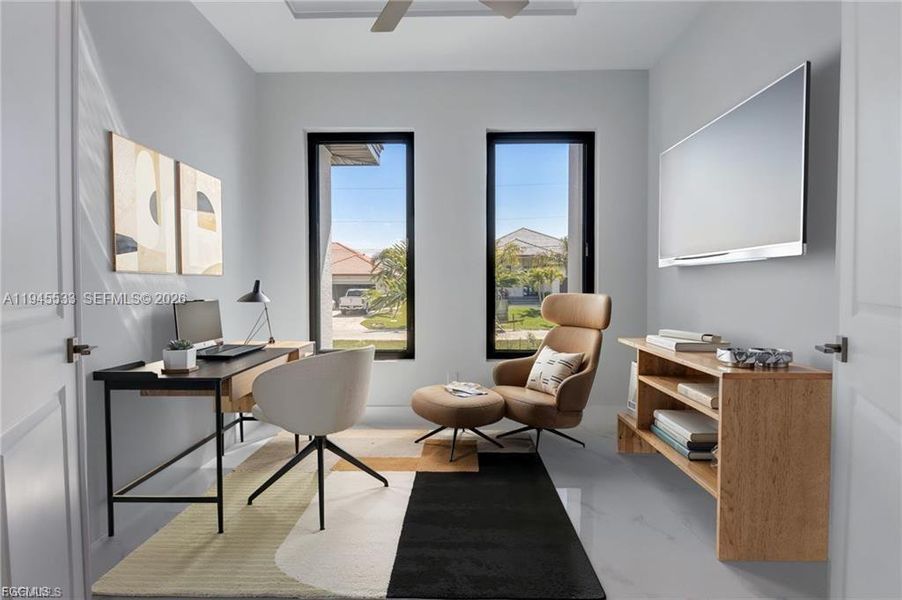 Furnished interior view inside a new home in , Cape Coral (Image 13).