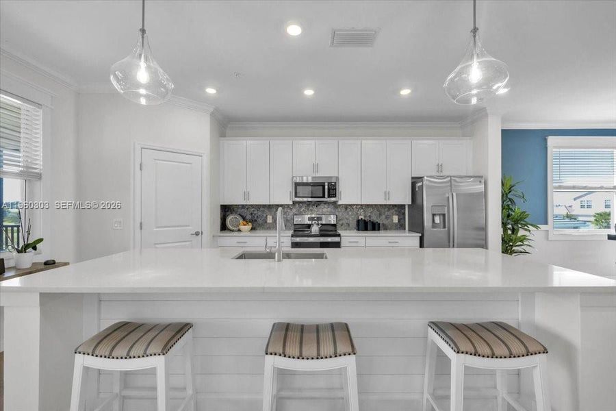 Furnished interior view inside a new home in , Naples (Image 5).