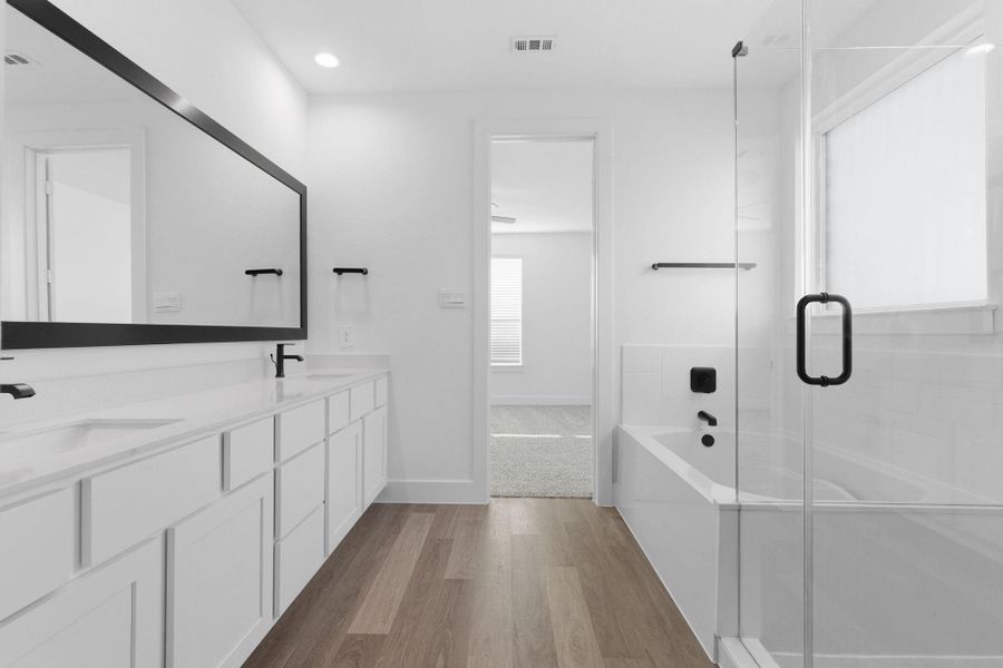 Furnished interior view inside a new home in , League City (Image 14).