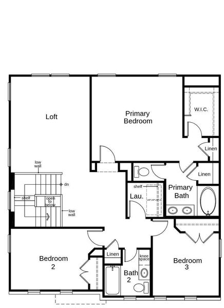 This floor plan features 3 bedrooms, 2 full baths, 1 half bath and over 2,000 square feet of living space. This floor plan features 3 bedrooms, 2 full baths, 1 half bath and over 2,000 square feet of living space.