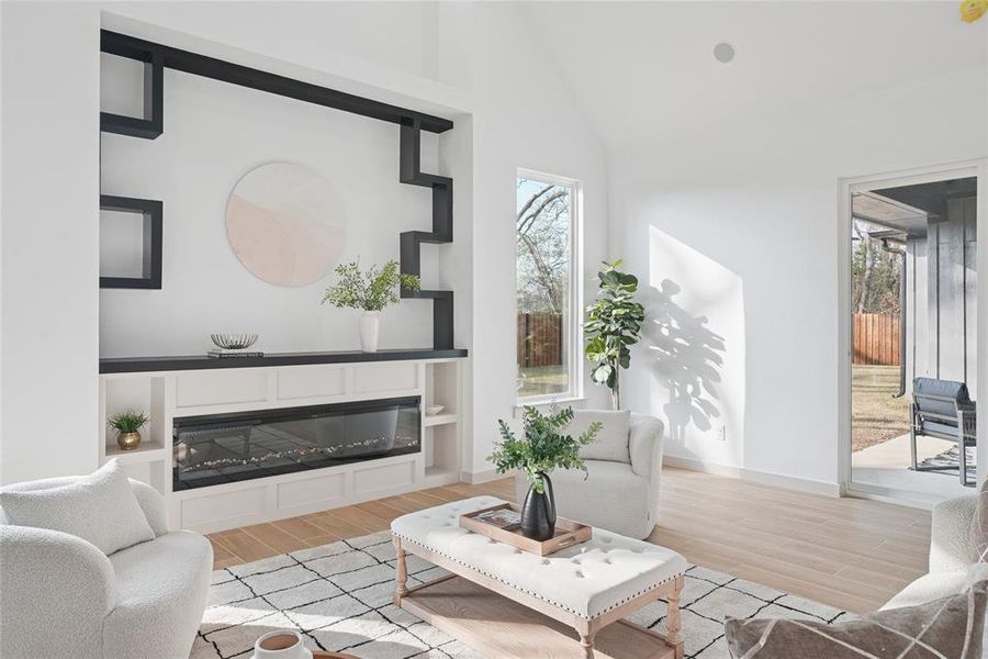 Furnished interior view inside a new home in , Tool (Image 9).