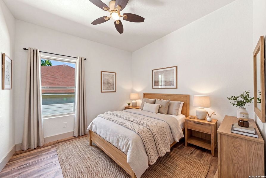 Furnished interior view inside a new home in , Kerrville (Image 11).