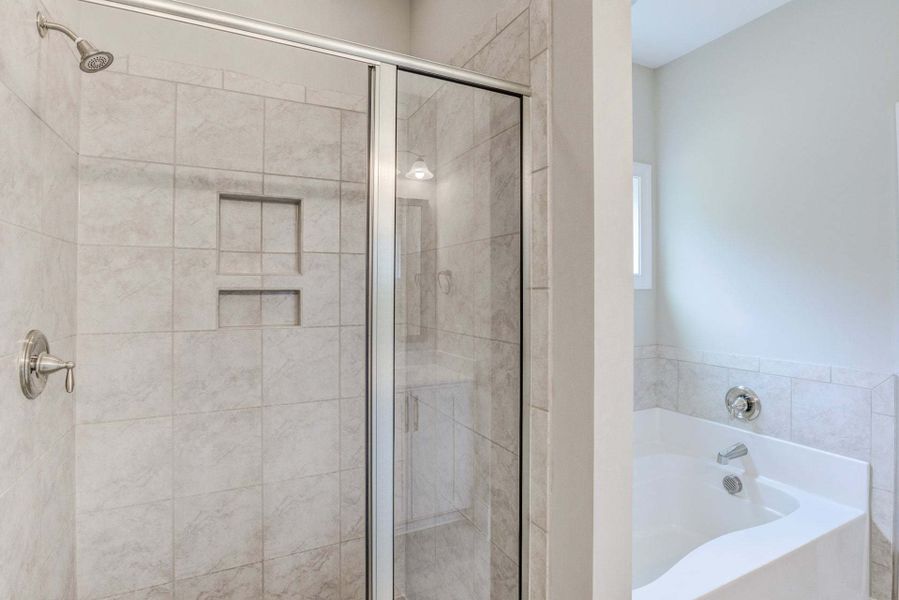 Representative furnished interior of a home built from the Bladen by Caviness & Cates Communities in Maggie Way, Wendell (Image 153).