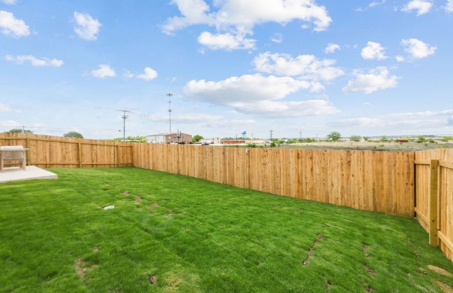 Representative exterior details of a home built from the Hewitt by Centex in Vantage, San Marcos (Image 34).