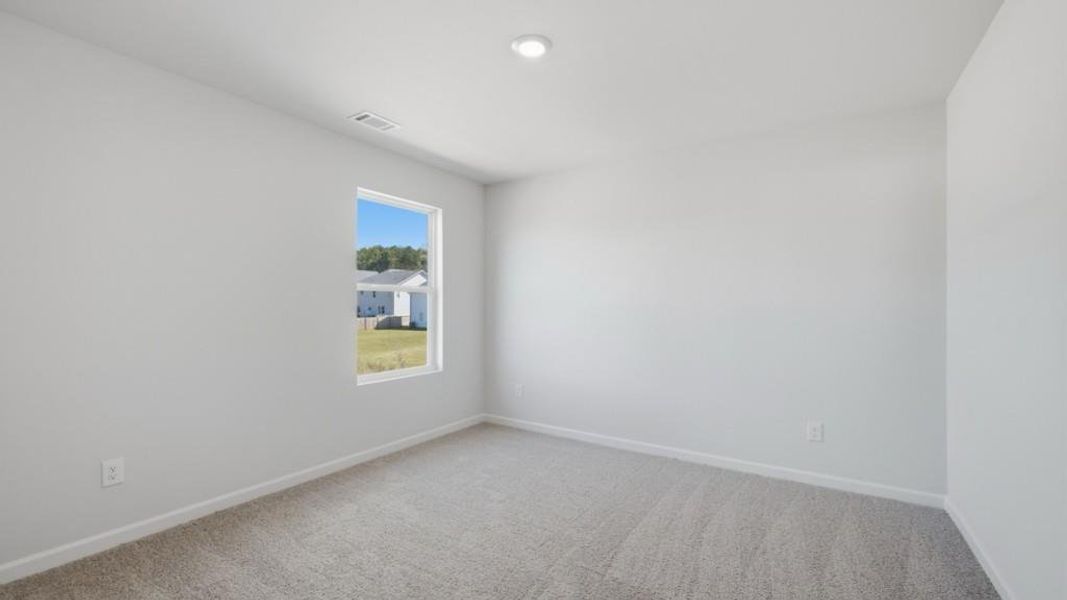 Spacious, unfurnished interior of a new home in Hamptons at Riverwood South, Dallas (Image 17).