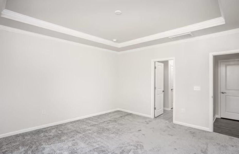 Spacious, unfurnished interior of a new home in Saunders Farm, Willow Spring (Image 13). Spacious, unfurnished interior of a new home in Saunders Farm, Willow Spring (Image 13).