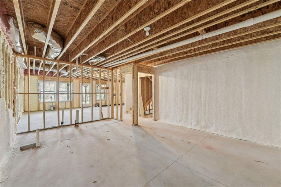 In-progress construction of a new home in Harmony Manor, Fairburn, GA (Image 53).