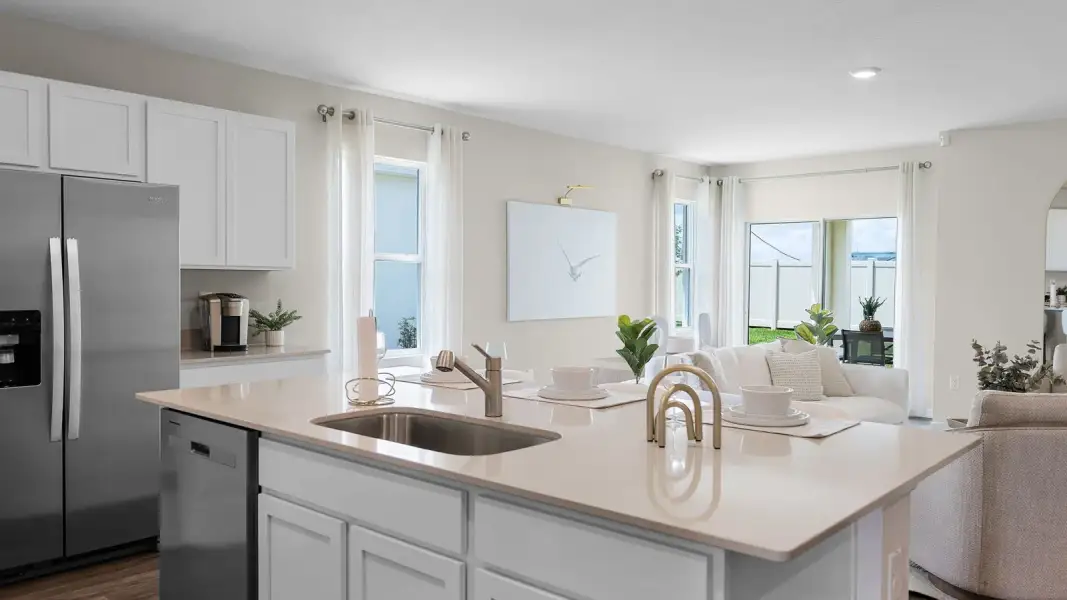 Furnished interior view inside a new home in Hawthorne Ranch, Lakeland (Image 7).