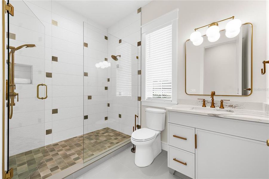 Furnished interior view inside a new home in , Sarasota (Image 28).