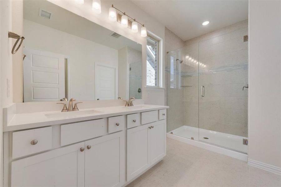 Furnished interior view inside a new home in Spiritas Ranch, Little Elm (Image 10).