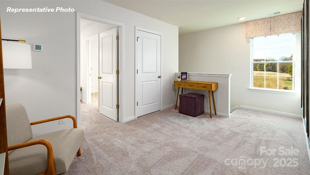 Furnished interior view inside a new home in Fergus Crossing, York (Image 7).