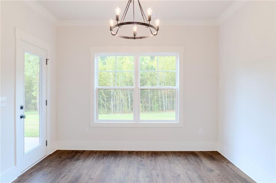 Spacious, unfurnished interior of a new home in Weslyn Park, Social Circle (Image 23).