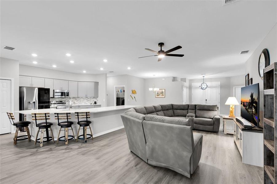 Furnished interior view inside a new home in , Ocala (Image 13).