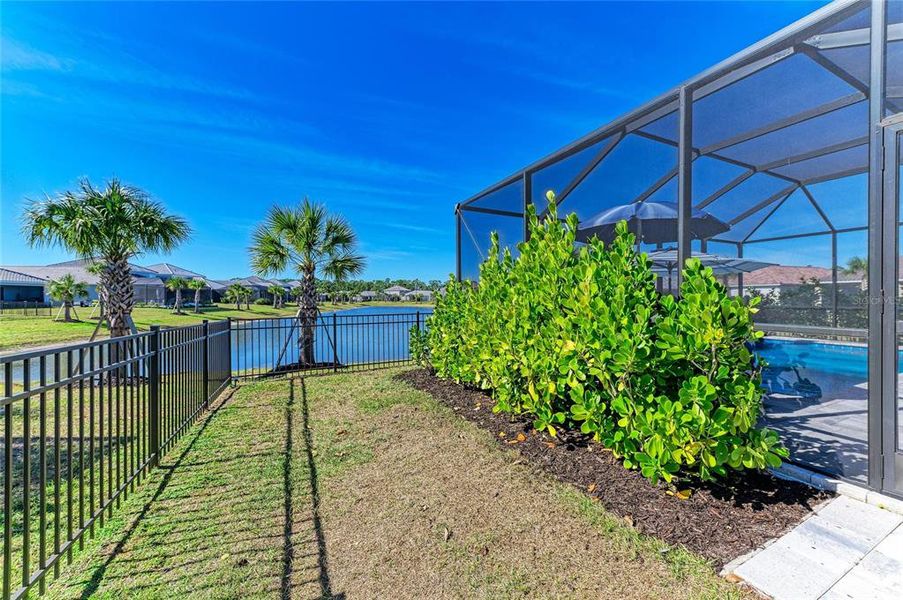 Exterior details and patio area of a home in , Sarasota (Image 37). Exterior details and patio area of a home in , Sarasota (Image 37).