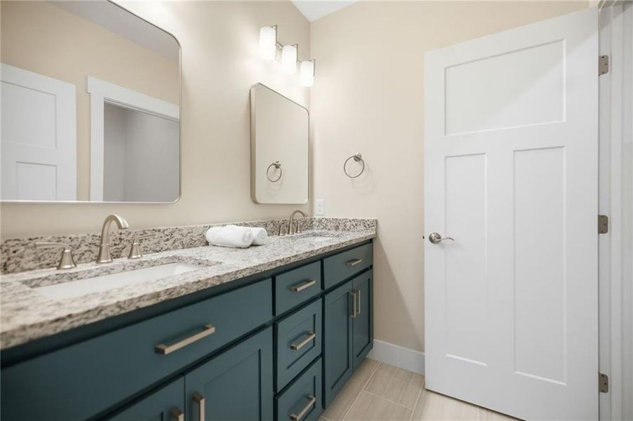 Furnished interior view inside a new home in , Blairsville (Image 11). Furnished interior view inside a new home in , Blairsville (Image 11).