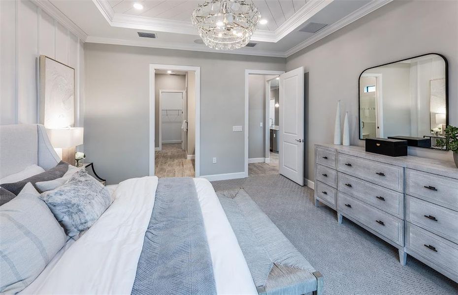 Furnished interior view inside a new home in , Nokomis (Image 6).