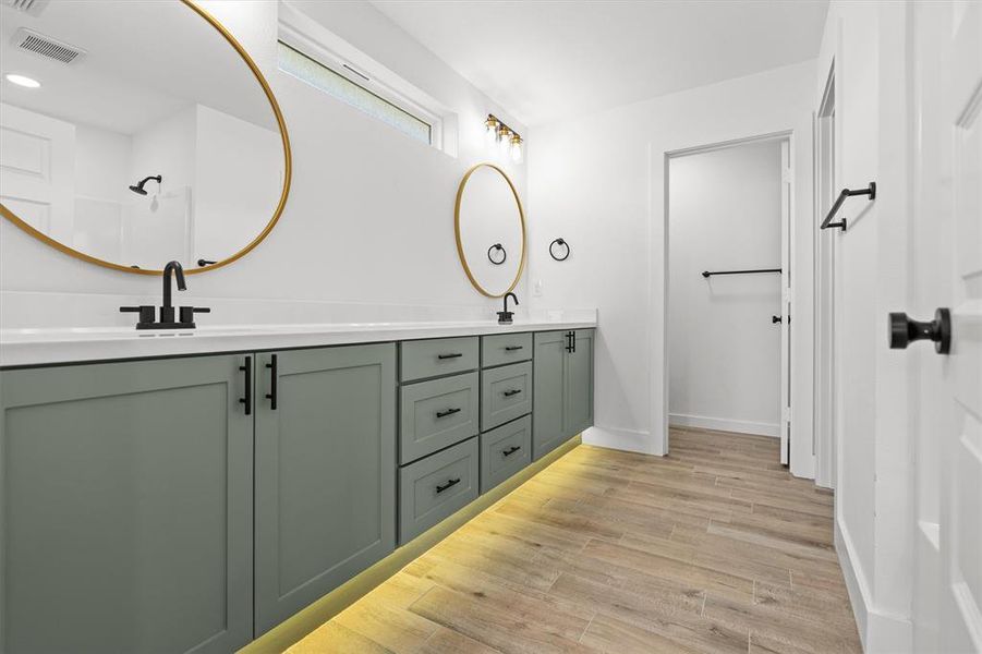 Furnished interior view inside a new home in , Lindale (Image 3). Furnished interior view inside a new home in , Lindale (Image 3).