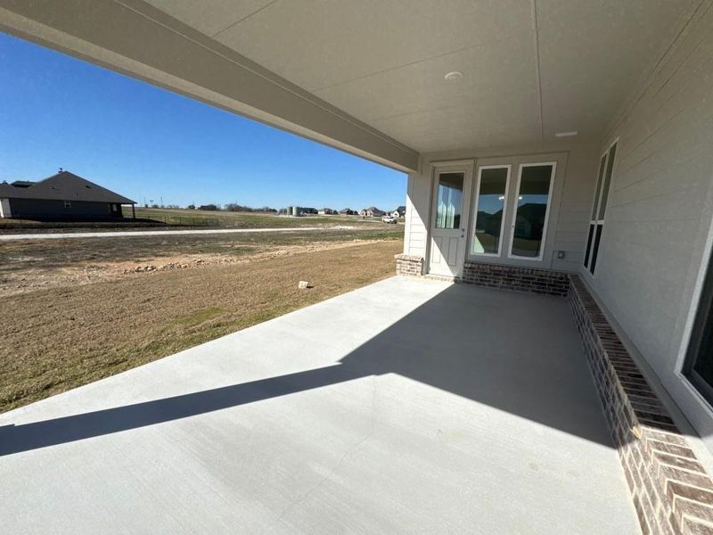 Exterior details and patio area of a home in Fairview Meadows, New Fairview (Image 3).