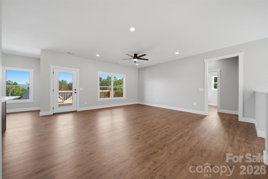 Spacious, unfurnished interior of a new home in , Lenoir (Image 37).